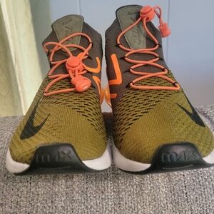 Nike Air Max 270 Flyknit Olive Flak